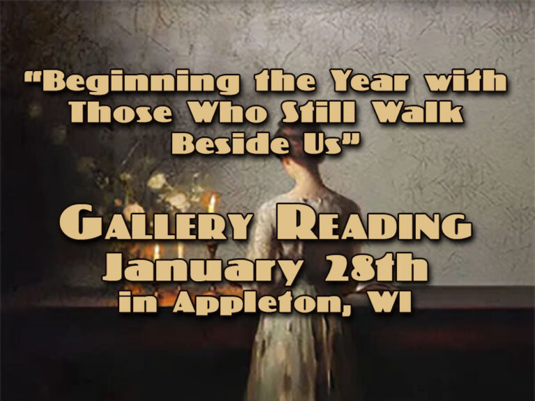 Psychic Medium LoriAnn Gallery Reading January 2026 Appleton.
