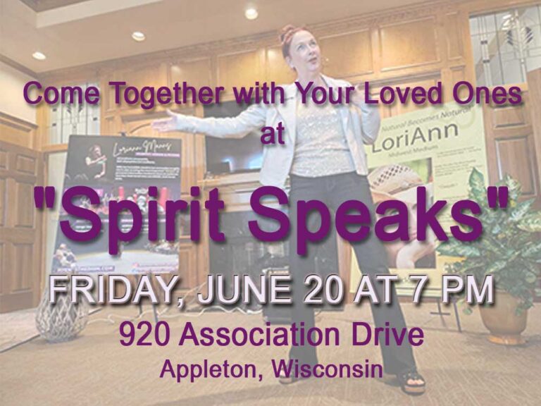 Psychic Medium Loriann Gallery Reading Spirit Speaks June 20, 2025